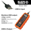 Detection Tools | Klein Tools ET900 USB-A (Type A) USB Digital Meter image number 3