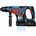 Bosch GBH18V-34CQB24 PROFACTOR 18V Bulldog Brushless Lithium-Ion 1-1/4 in. Cordless Connected-Ready SDS-Plus Rotary Hammer Kit with 2 Batteries (8 Ah) image number 4