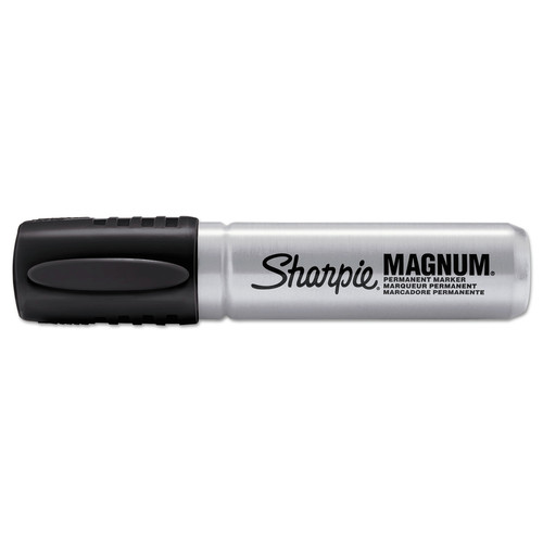 New Arrivals | Sharpie 44001A Magnum Permanent Marker, Broad Chisel Tip, Black image number 0