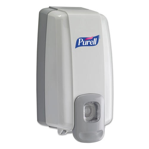 PURELL 2120-06 1000 ml 5.13 in. x 4 in. x 10 in. Nxt Space Saver Dispenser - White/Gray image number 0