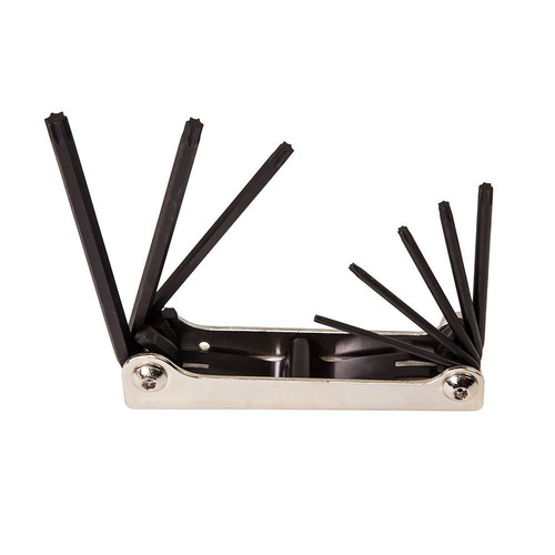 Hex Wrenches | Klein Tools 70586 7-Key SAE Folding TORX Key Set image number 0