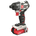 Porter-Cable PCCK647LB 20V MAX 1.5 Ah Cordless Lithium-Ion Brushless 1/4 in. Impact Driver Kit image number 1