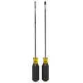 Klein Tools 85072 2-Piece Long Blade Slotted and Phillips Screwdriver Set image number 2