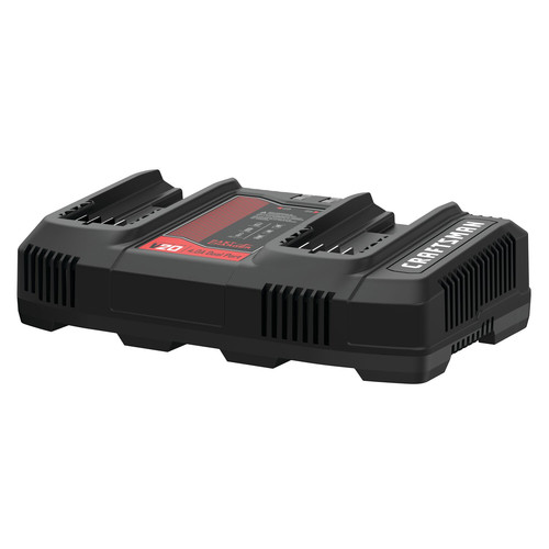 Chargers | Craftsman CMCB124 20V Lithium-Ion Dual-Port Charger image number 0