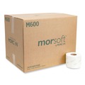 Morcon Paper M600 3.9 in. x 4 in. 2-Ply, Septic Safe, Morsoft Controlled Bath Tissue - White (48/Carton) image number 3