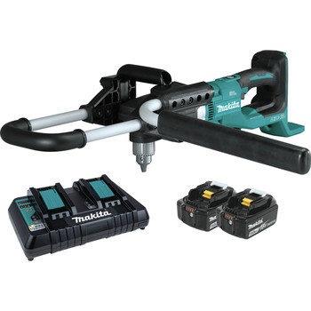 Makita XGD01PT 18V X2 (36V) LXT Brushless Lithium-Ion Cordless Earth Auger Kit with 2 Batteries (5 Ah)