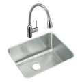 Elkay ELUH211510 Lustertone 23-1/2 in. x 18-1/4 in. x 10 in., Single Bowl Undermount Sink (Stainless Steel) image number 2