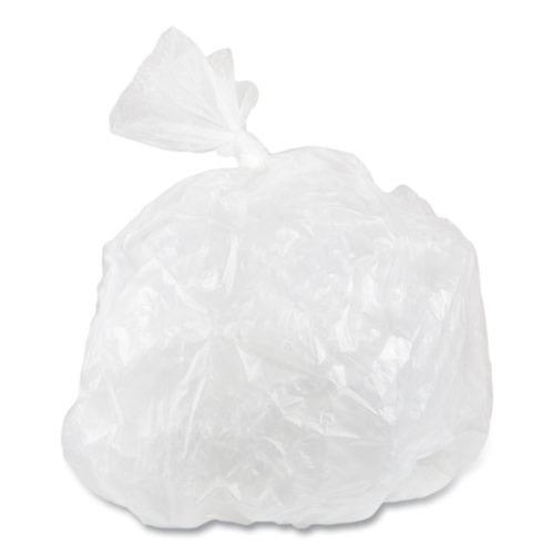 Inteplast Group PB100824 10 in. x 24 in. 22 qt., 1 mil, Food Bags - Clear (500/Carton) image number 0
