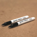 Klein Tools 98554 Fine Point Permanent Markers - Black (2/Pack) image number 2