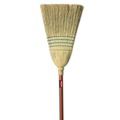 Brooms | Rubbermaid Commercial FG638300BLUE Corn-Fill 38 in. Handle Warehouse Broom - Blue image number 1