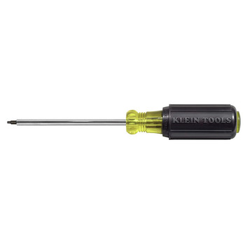 Klein Tools 663 #3 Square Recess Tip Screwdriver with 4 in. Round Shank