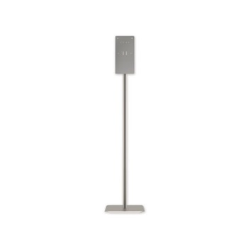 SKIN CARE AND HYGIENE | HON HONSTANDP8T 12 in. x 16 in. x 54 in. Hand Sanitizer Station Stand - Silver