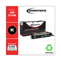 Ink & Toner | Innovera IVR7560A 6500 Page-Yield, Replacement for HP 314A (Q7560A), Remanufactured Toner - Black image number 2