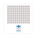 Toilet Paper | Boardwalk B6170 1-Ply Septic Safe Toilet Tissue - White (1000 Sheets, 96 Rolls/Carton) image number 3
