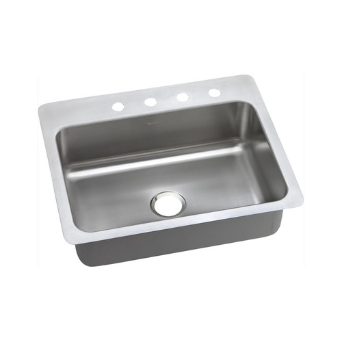 Elkay DSESR127221 Dayton Elite Universal Mount 27 in. x 22 in. Single Basin Kitchen Sink (Steel) image number 0