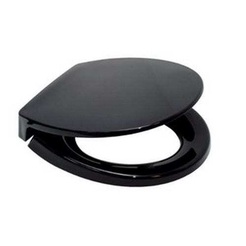 TOTO SS113#51 SoftClose Round Polypropylene Closed Front Toilet Seat & Cover (Ebony) image number 0