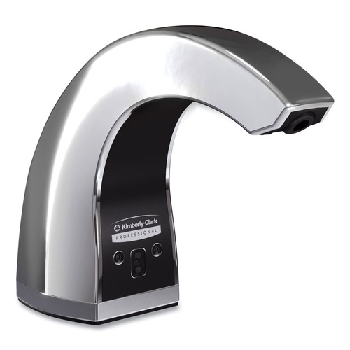 Hand Soaps | Kimberly-Clark Professional 47604 Touchless Counter Mount 1.5 L 2.12 in. x 4.25 in. x 5.56 in. Skin Care Dispenser - Chrome image number 0