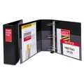Avery 79994 Heavy Duty 11 in. x 8.5 in. DuraHinge 3 Ring 4 in. Capacity Non- View Binder with One Touch EZD Rings and Spine Label - Black image number 2