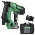 Factory Reconditioned Metabo HPT NT1850DESM 18V Brushless Lithium-Ion 18 Gauge Cordless Brad Nailer Kit (3 Ah) image number 0