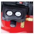 Portable Air Compressors | Porter-Cable C2002-ECOM 0.8 HP 6 Gallon Oil-Free Pancake Air Compressor image number 3