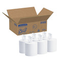 Scott 01032 Essential 1-Ply 8 in. x 15 in. Center-Pull Paper Towels - White (700-Piece/Roll, 6 Rolls/Carton) image number 1