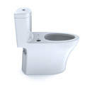 TOTO CST646CEMFGAT40#01 Aquia IV 1-Piece Elongated Dual Flush 1.28 & 0.8 GPF WASHLETplus & Auto Flush Ready Toilet with CEFIONTECT (Cotton White) image number 2