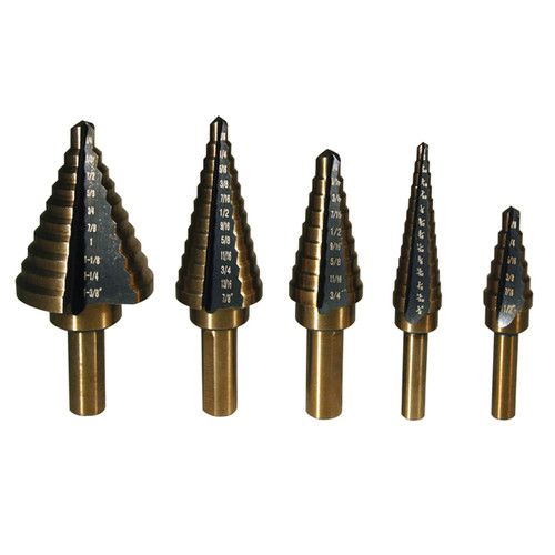 Drill Driver Bits | ATD 9200 5-Piece SAE Step Drill Bit Set image number 0