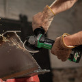 Metabo HPT G18DBALQ4M 18V Cordless Lithium-Ion Brushless 4-1/2 in. Angle Grinder (Tool Only) image number 7