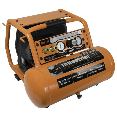 Portable Air Compressors | Industrial Air C041I 4 Gallon Oil-Free Hot Dog Air Compressor image number 0