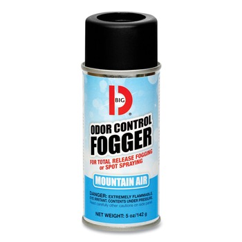 Big D Industries 034400 5 oz. Odor Control Fogger - Mountain Air (12/Carton)