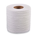 Toilet Paper | Boardwalk B6145 4 in. x 3 in. Standard 2-Ply Septic Safe Toilet Tissue - White (96 Rolls/Carton, 500 Sheets/Roll) image number 1