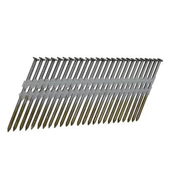 PRODUCTS | NuMax (500-Piece) 21 Degrees 3 in. x .131 in. Plastic Collated Brite Finish Full Round Head Smooth Shank Framing Nails