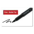 New Arrivals | Universal UNV07070 Fine Bullet Tip Pen-Style Permanent Marker Value Pack - Black (36/Pack) image number 4