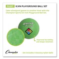 Champion Sports PGSET 8.5 in. Playground Balls - Assorted Colors (6/Set) image number 3