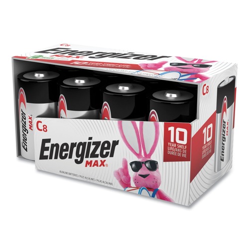 $99 and Under Sale | Energizer E93FP-8 1.5V MAX Alkaline C Batteries (8-Piece/Pack) image number 0