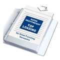 New Arrivals | C-Line 61003 11 in. x 8-1/2 in. 2 in. Super Heavyweight Polypropylene Sheet Protectors - Clear (50/Box) image number 2