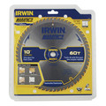 Irwin 14074 Marathon 10 in. 60 Tooth Miter Table Saw Blade image number 2