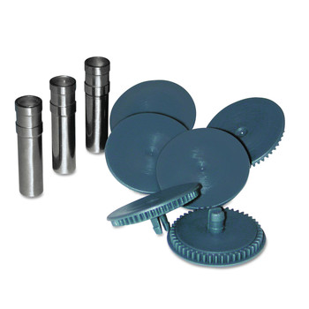 Swingline A7074872 9/32 in. Hole Replacement Head Punch Set - Gray/Blue (9-Piece/Set)