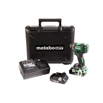 Factory Reconditioned Metabo Hpt Wh18dbdl2m 18v Brushless Lithium Ion 1 4 In Cordless Triple Hammer Impact Driver Kit 3 Ah Tyler Tool