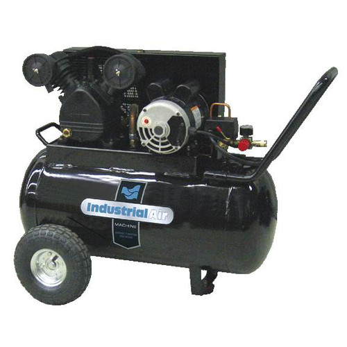 Industrial Air IP1682066.MN 1.6 HP 20 Gallon Oil-Lube Electric Wheelbarrow Air Compressor image number 0