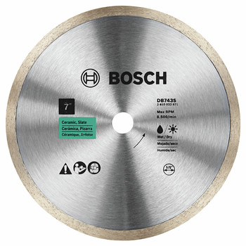 Bosch DB743S Standard Continuous Rim Clean Cut 7 in. Diamond Blade