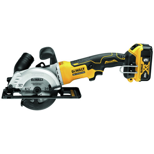 Dewalt Dcs571p1 Atomic 20v Max 5 Ah Brushless 4 1 2 In Circular