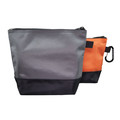 Klein Tools 55470 2-Piece Stand-Up Zipper Tool Bag Set - Orange/Black, Gray/Black image number 1
