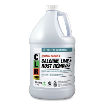 CLR PRO CL-4PRO 1 Gallon Bottle Calcium Lime and Rust Remover