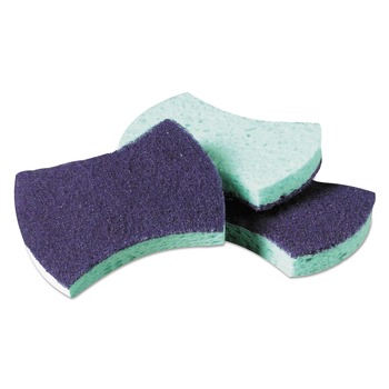 PRODUCTS | Scotch-Brite PROFESSIONAL 3000 Power Sponge #3000, 2.8 X 4.5, 0.6-in Thick, Blue/teal, 20/carton