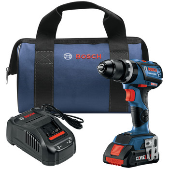 Factory Reconditioned Bosch GSB18V-535CB15-RT 18V Lithium-Ion Brushless 1/2 in. Cordless Hammer Drill Driver Kit (4 Ah)