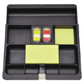 Post-it C-71 Recycled Plastic Desk Drawer Organizer Tray - Black image number 0