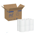 Scott 1000 Essential 1.5 in. Core 8 in. x 1000 ft. Toilet Paper - White (12 Rolls/Carton) image number 0