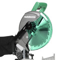 Miter Saws | Metabo HPT C10FCGSM 15 Amp Single Bevel 10 in. Corded Compound Miter Saw image number 2