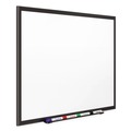 New Arrivals | Quartet 2545B Classic Porcelain Magnetic Whiteboard, 60 X 36, Black Aluminum Frame image number 0